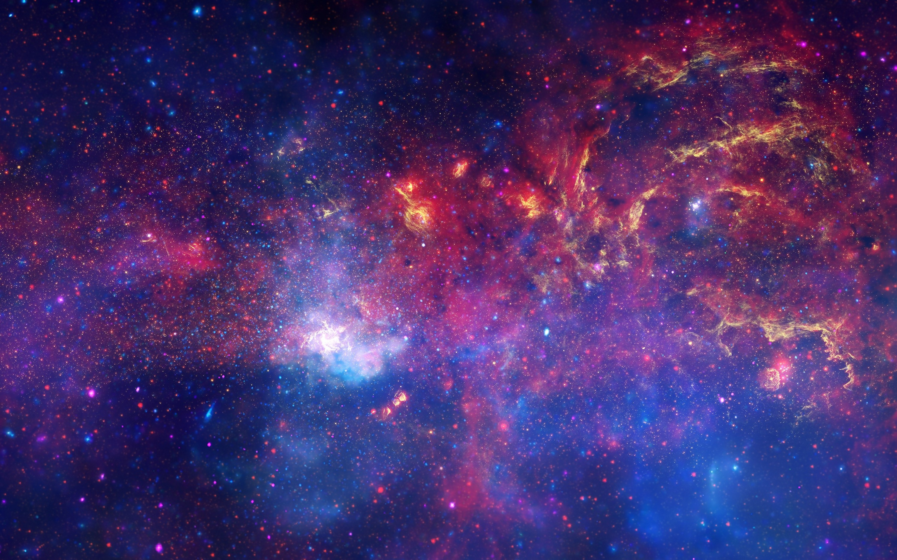 Nature Landscape Deep Space Galaxy Stars Universe Hubble Wallpaper