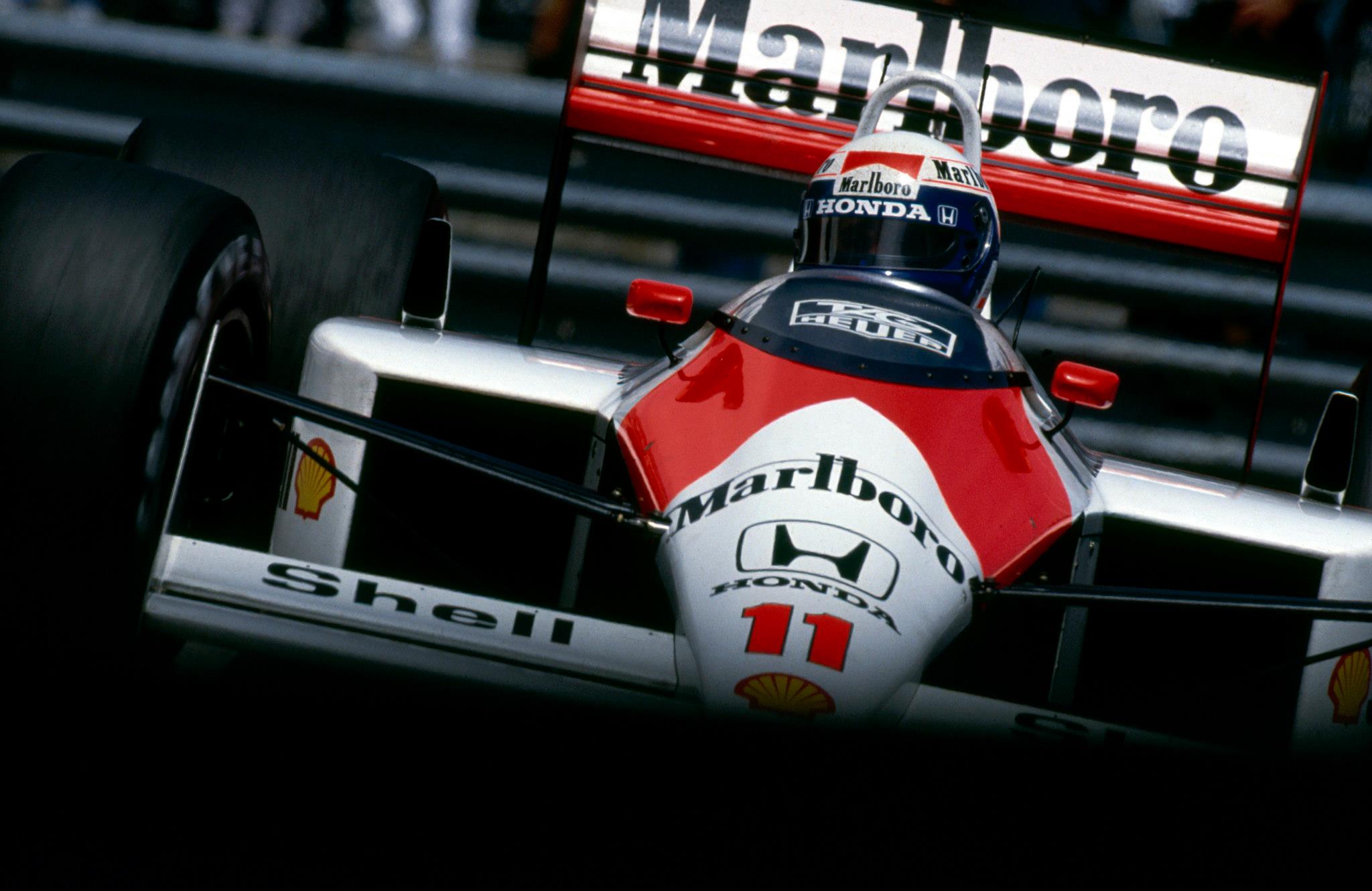Alain Prost Mclaren Mp4 Monaco Grand Prix