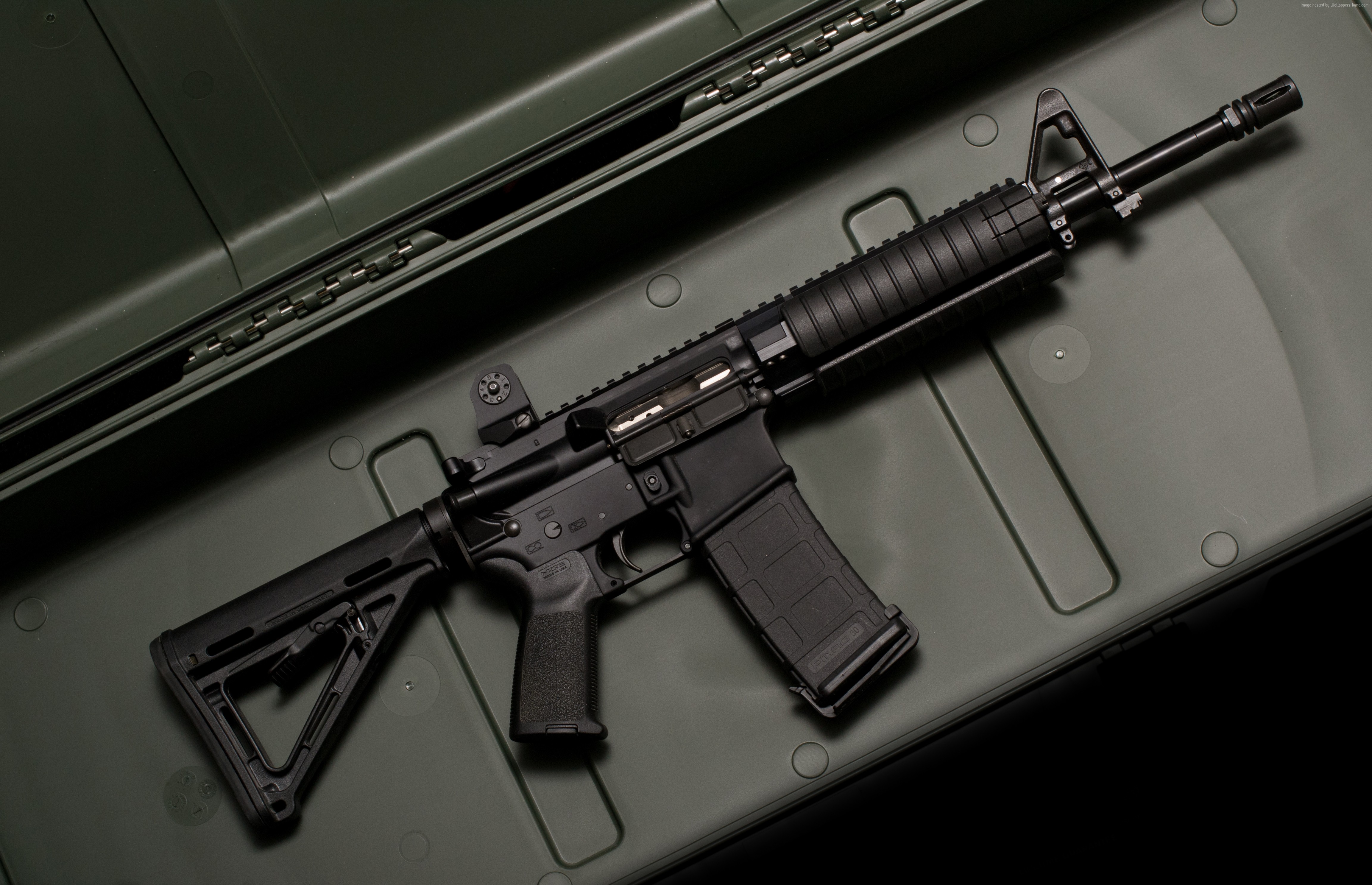 M6 Carbine Lwrc Case Assault Rifle Weapon
