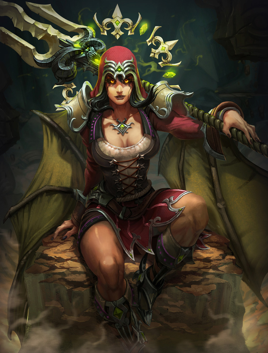 SMITE scarlet coven Isis by Brolo on