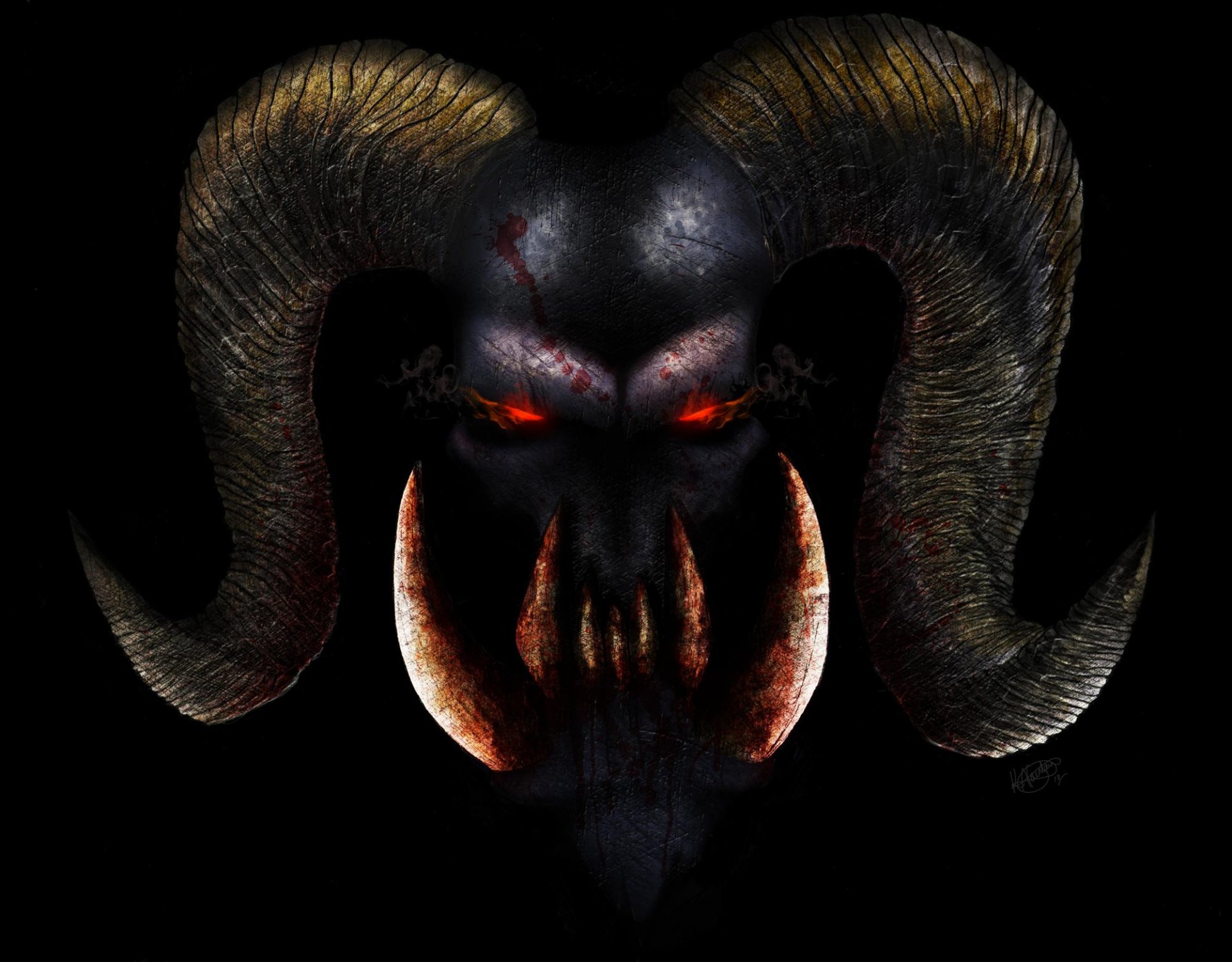 Demon Full HD Wallpaper And