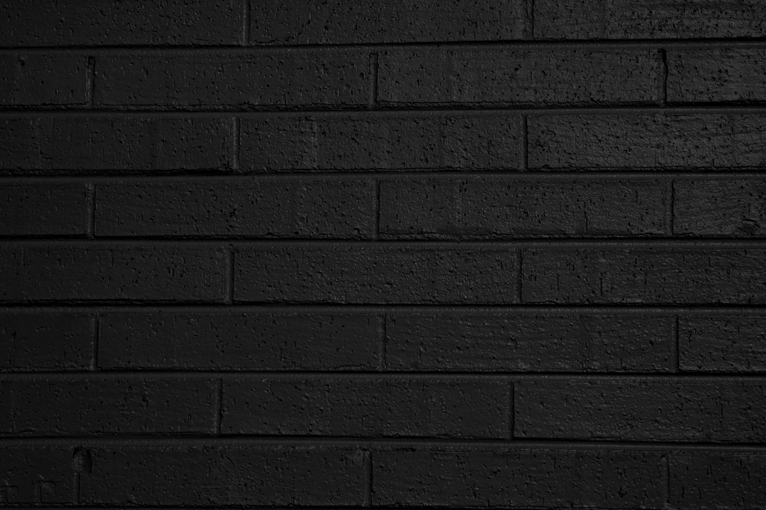 Black Bricks Wallpaper Grasscloth