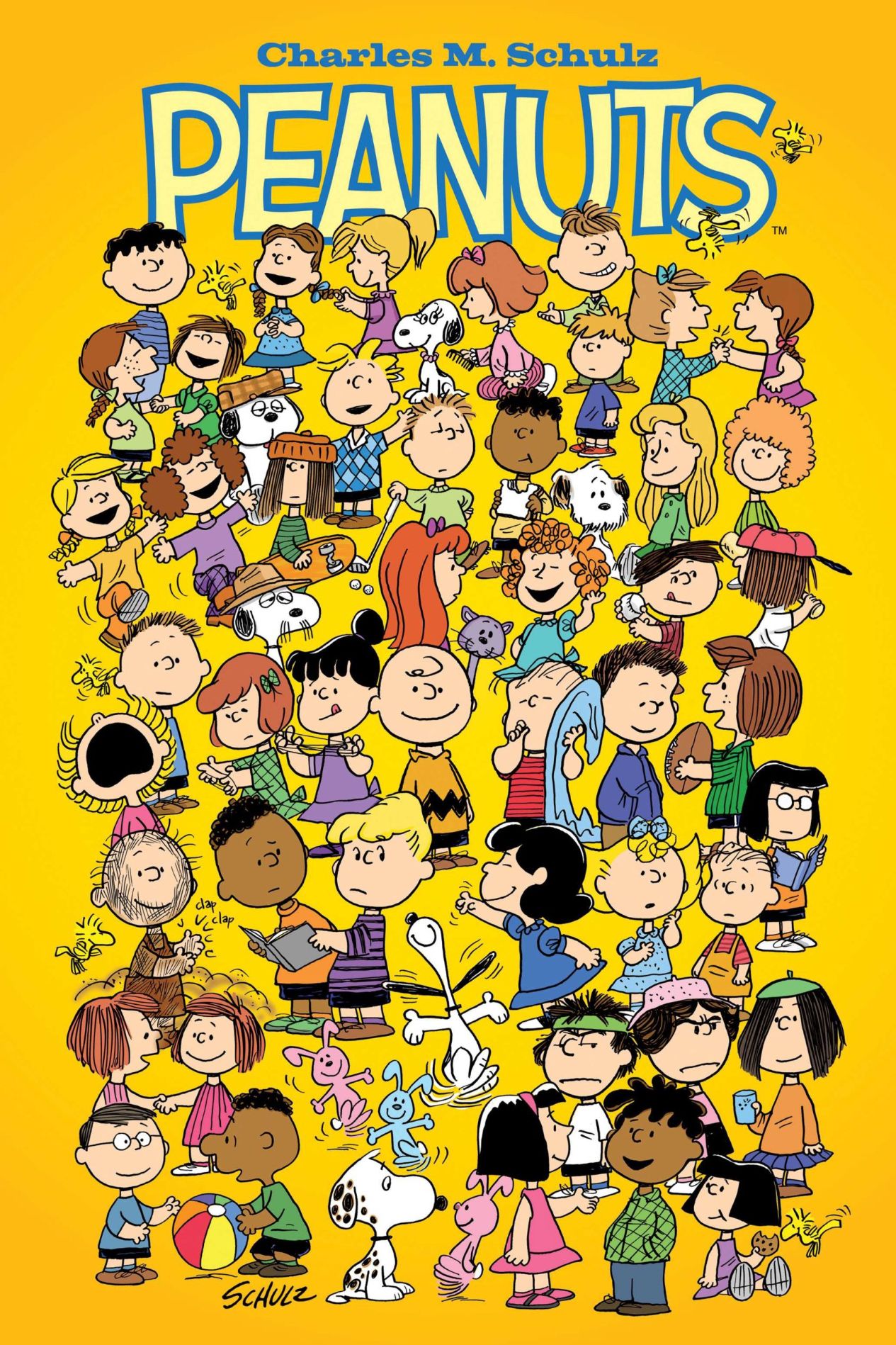 Peanuts Franchise Poster Wallpaper
