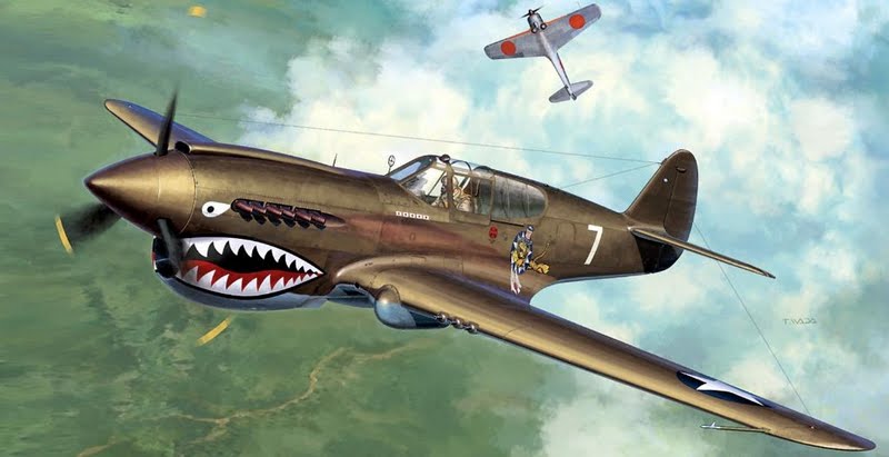 Urtiss P40 Warhawk Flying Tiger Wallpaper Walltor