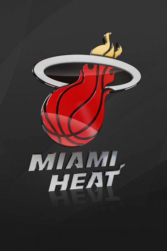 Miami Heat logo   Download iPhoneiPod TouchAndroid Wallpapers
