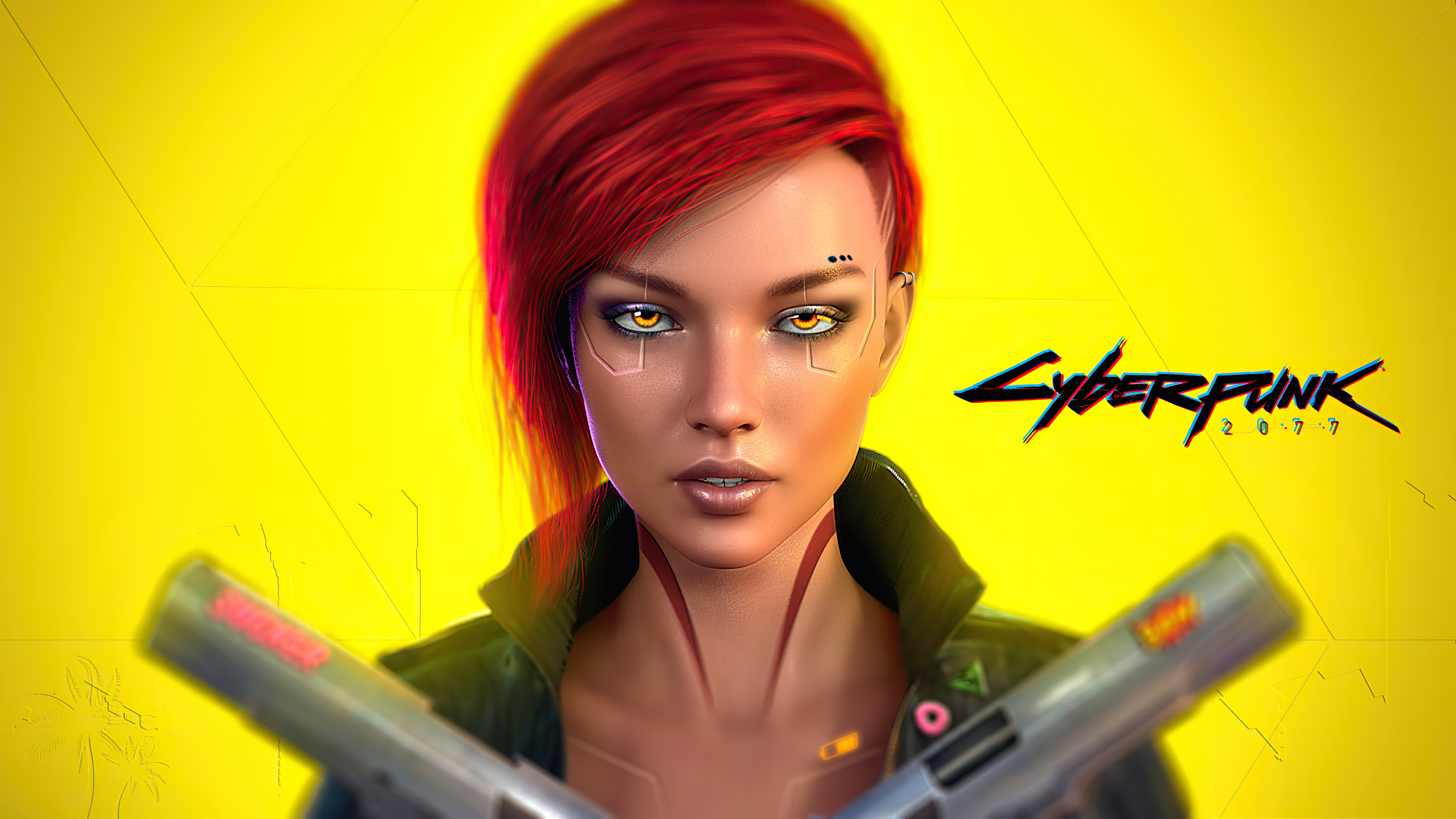 Cyberpunk Game Cover Art 4k Wallpaper HD Games Image
