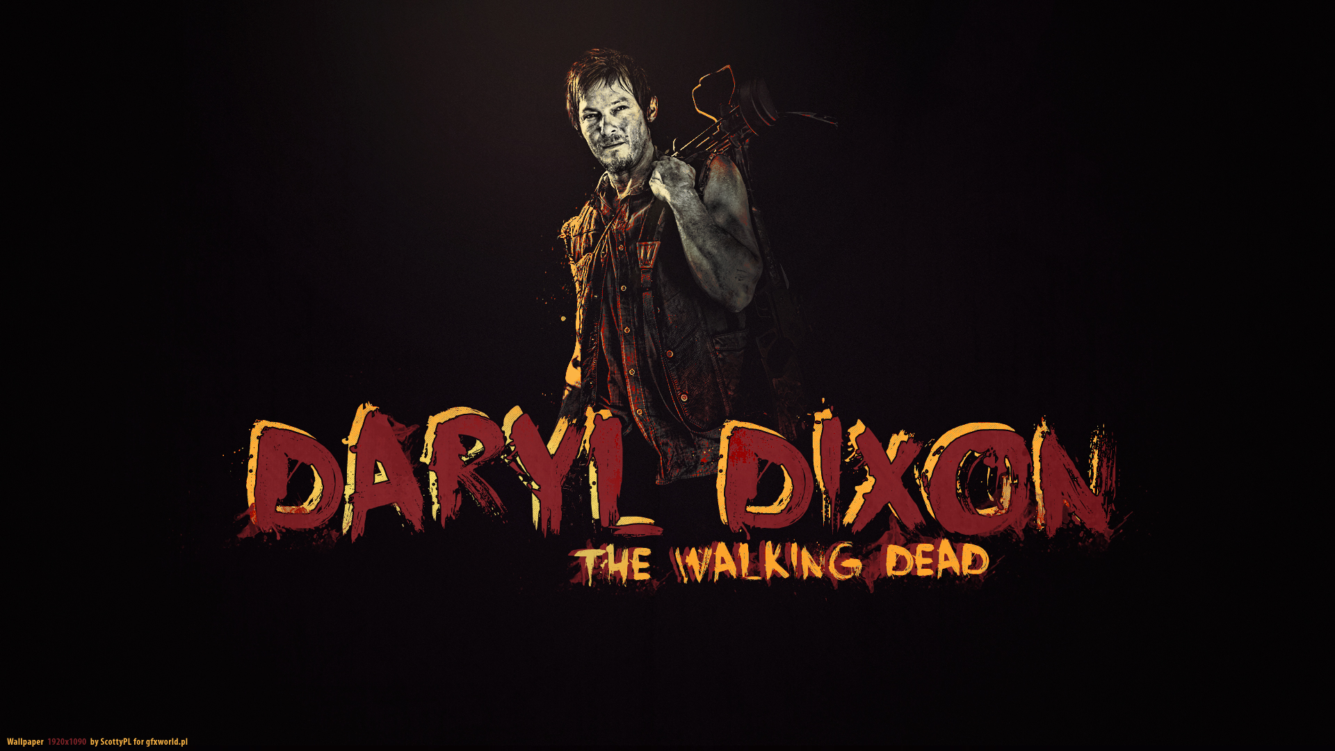 Dead Daryl Dixon The Walking Norman Reedus Wallpaper