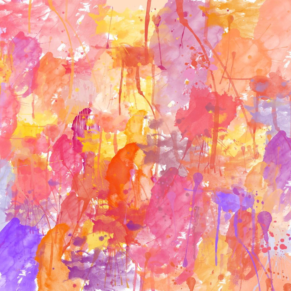 Paint Splatter Background By Kpopartiste