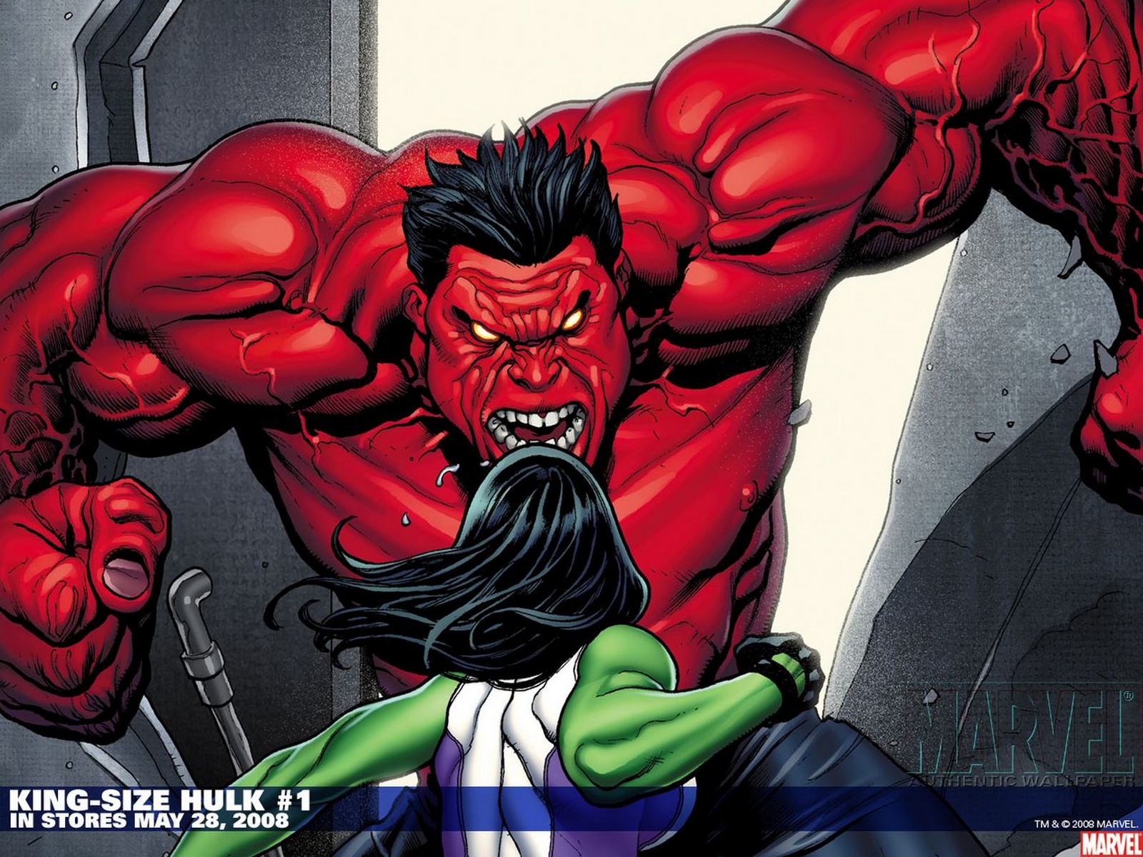 Red King Size Hulk Wallpaper Anim