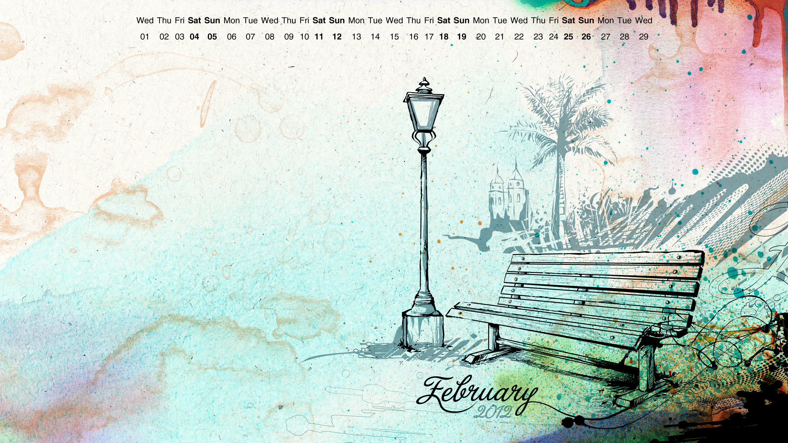 February Wallpaper By Reiiz