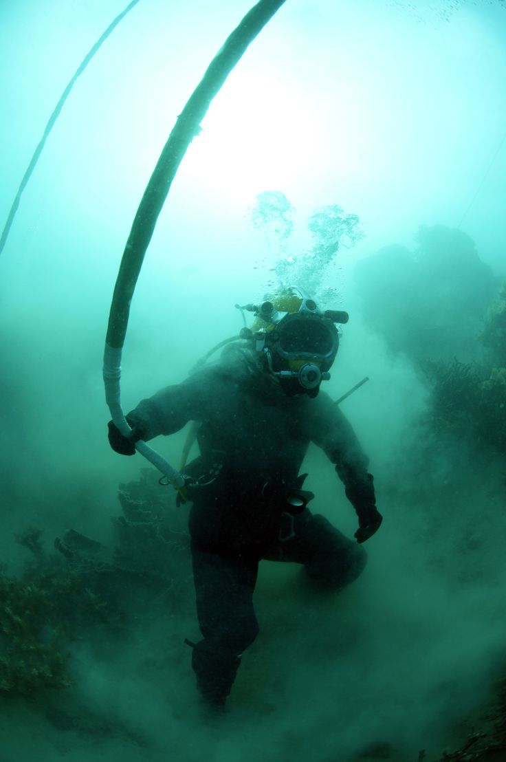 Navy Diver Diving