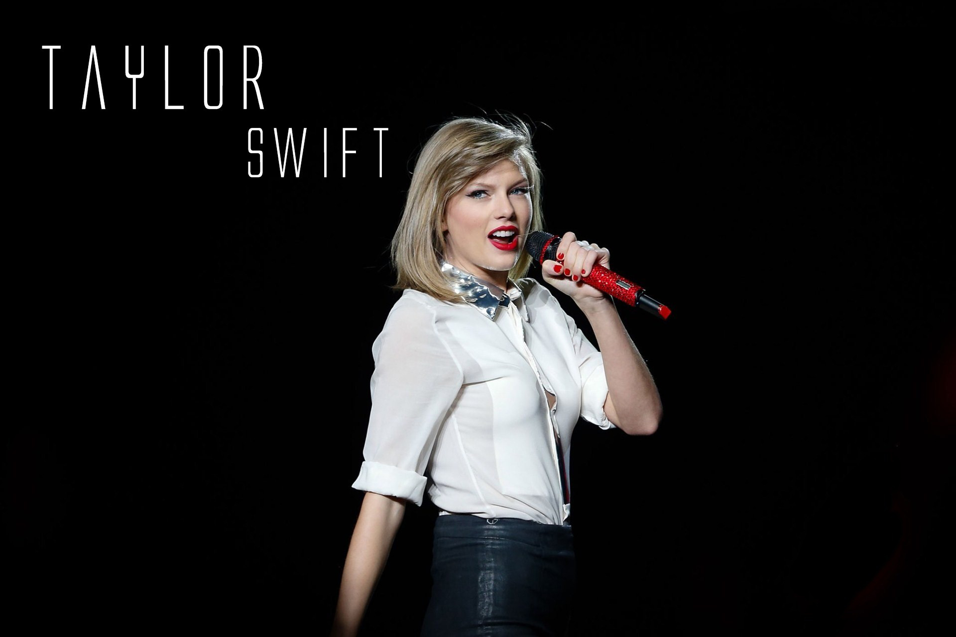 Singer Taylor Swift Show Wallpaper HD