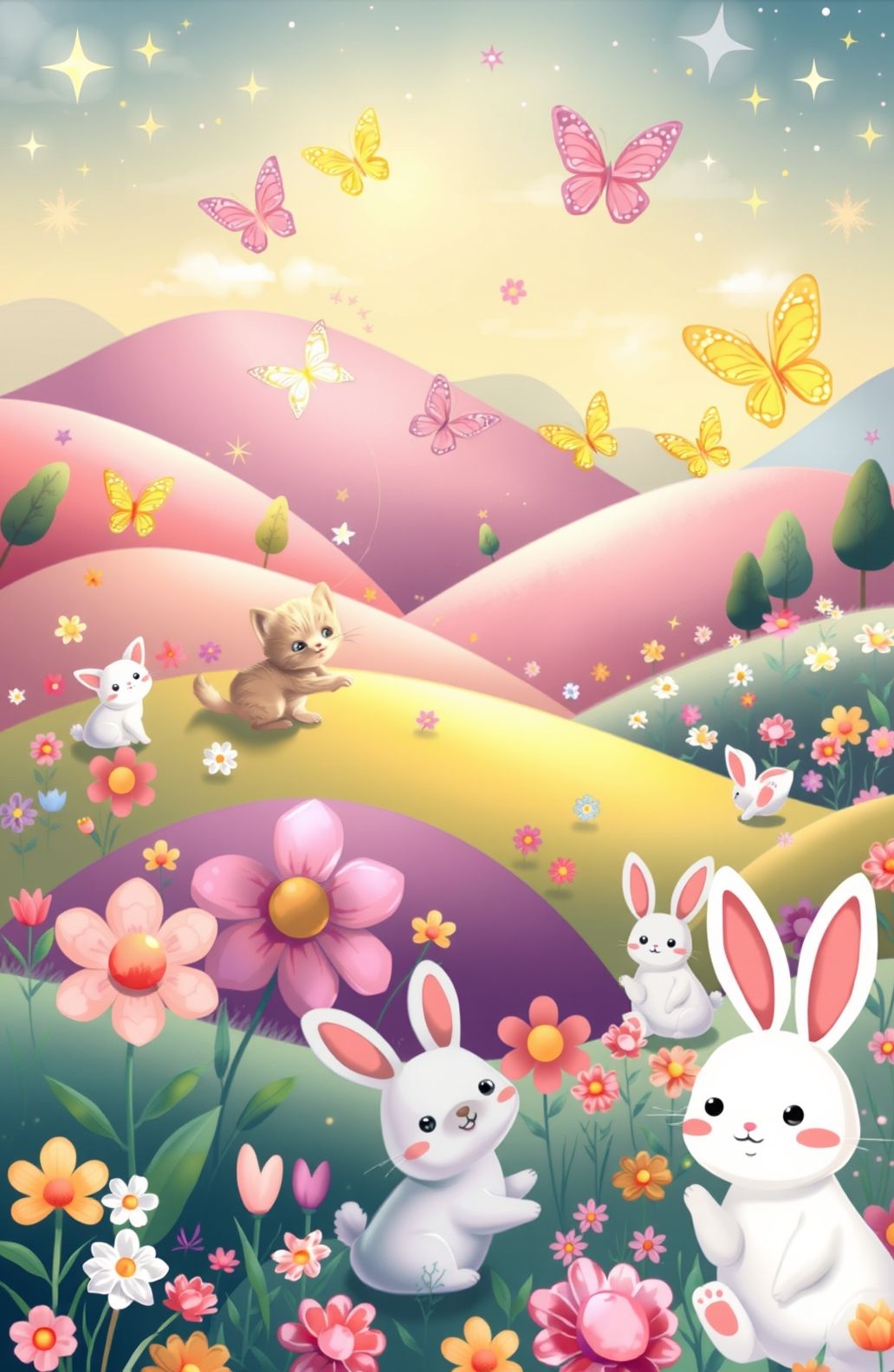 Cute Cartoon Wallpaper For Girls