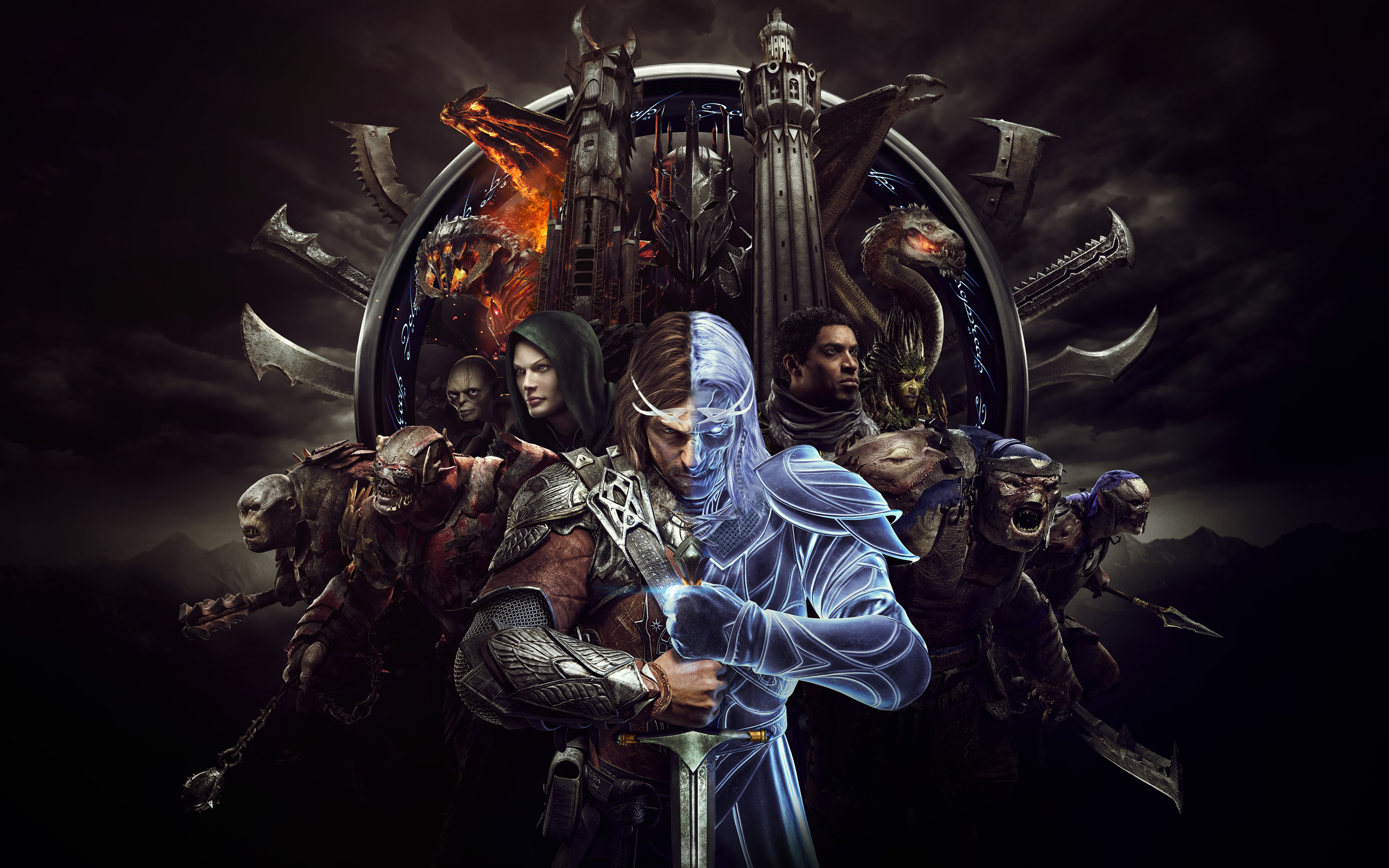 Middle Earth Shadow Of War 4k Game HD Wallpaper Image Photos And