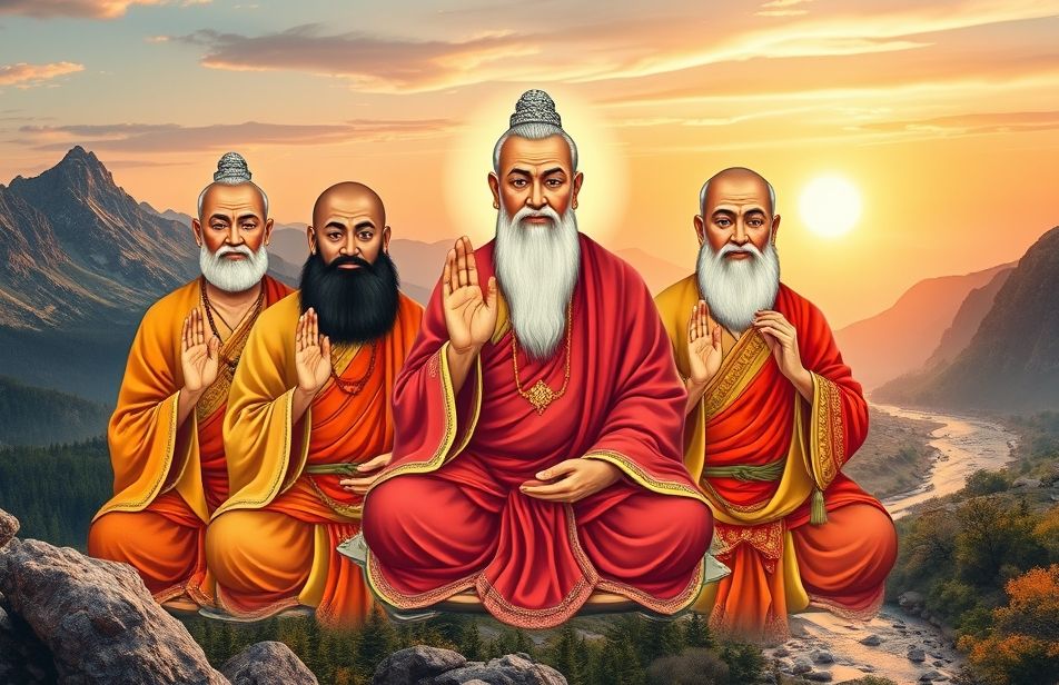 Ten Gurus Wallpaper