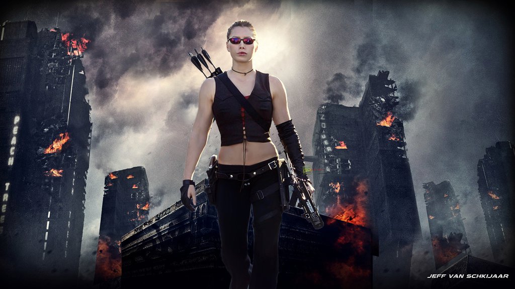 Jessica Biel As Judge Dredd Wallpaper By Jeffery10