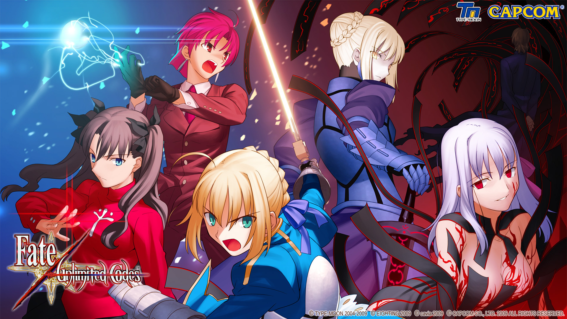 Screens and art Fate Stay Night Wallpaper