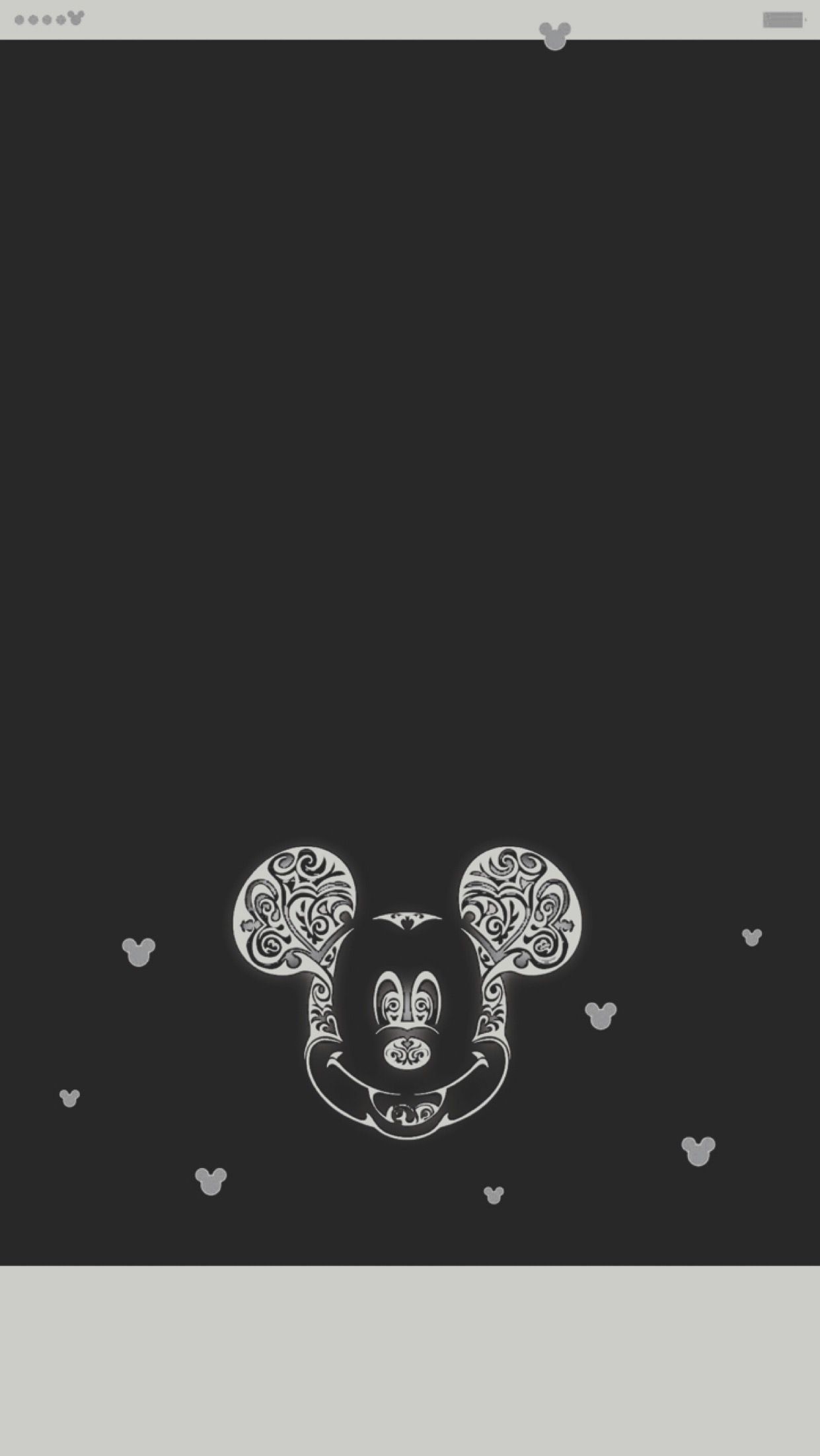 Mickey Mouse Black and White Wallpapers on