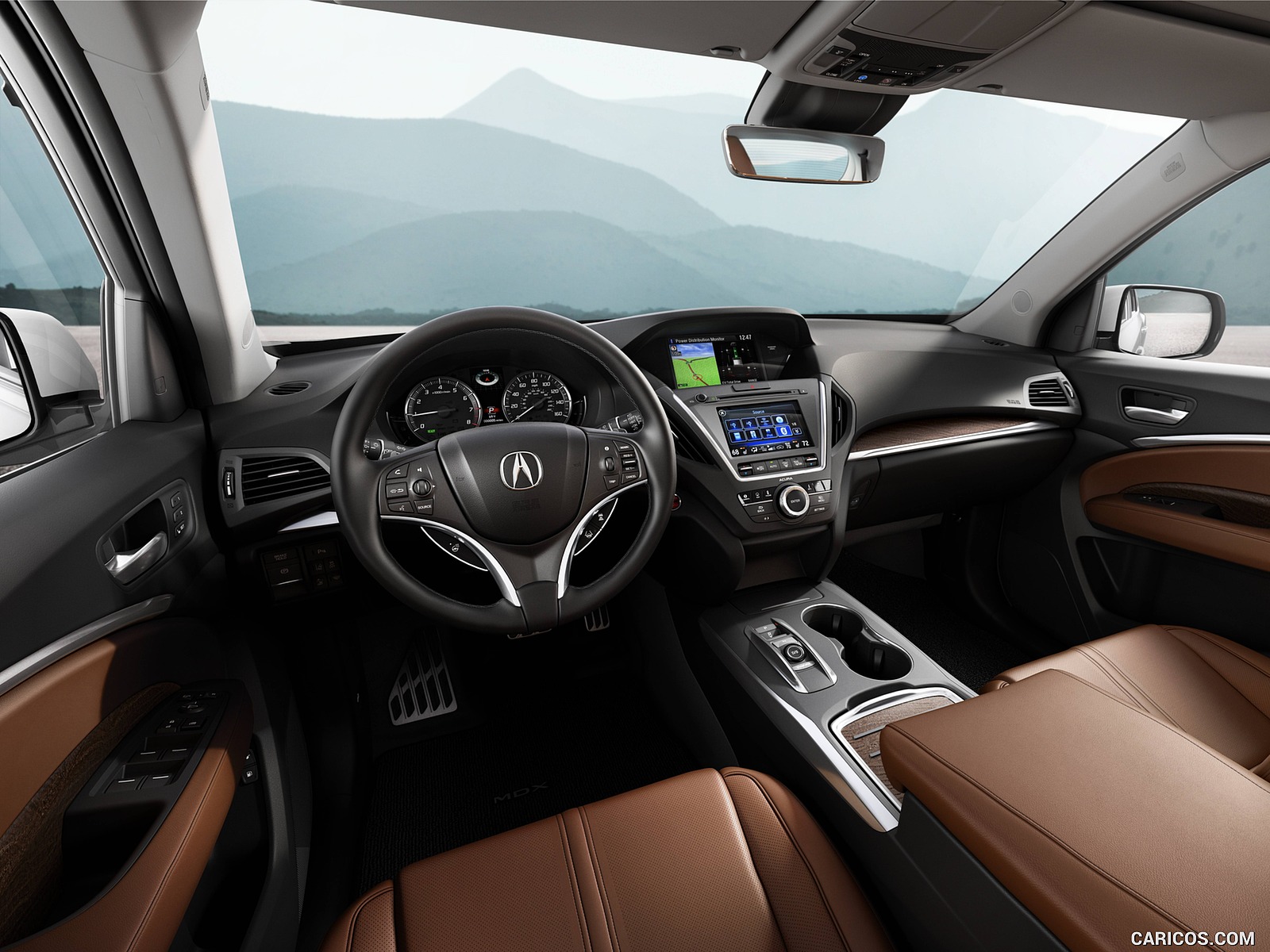 Acura Mdx Interior Cockpit HD Wallpaper