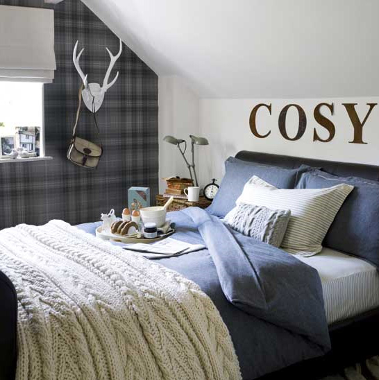 there are numerous ways to give a nod to menswear in your decor