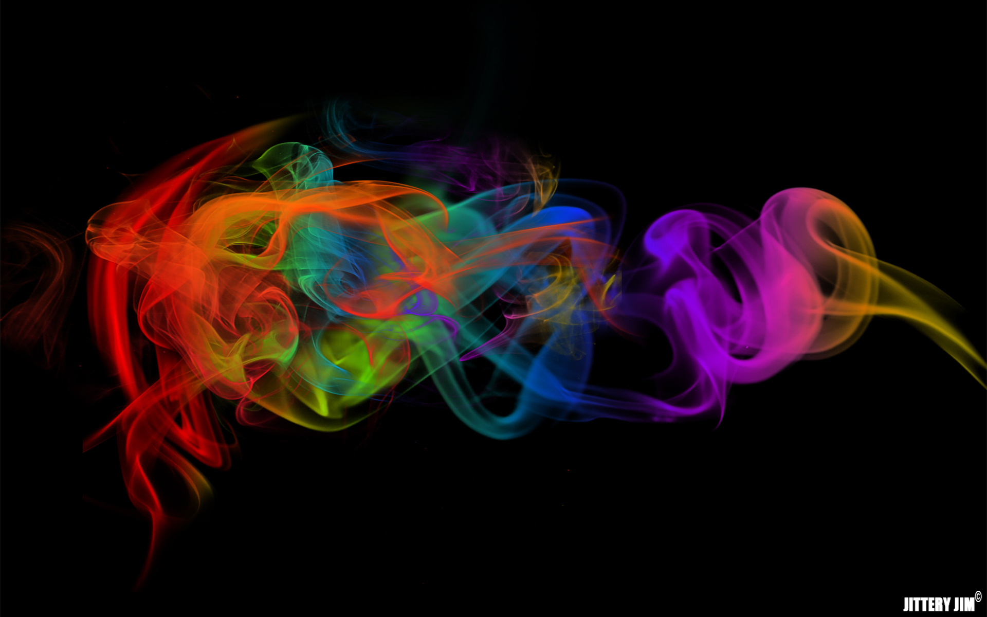 Smoke Abstract Wallpaper Colorful HDw Eweb4