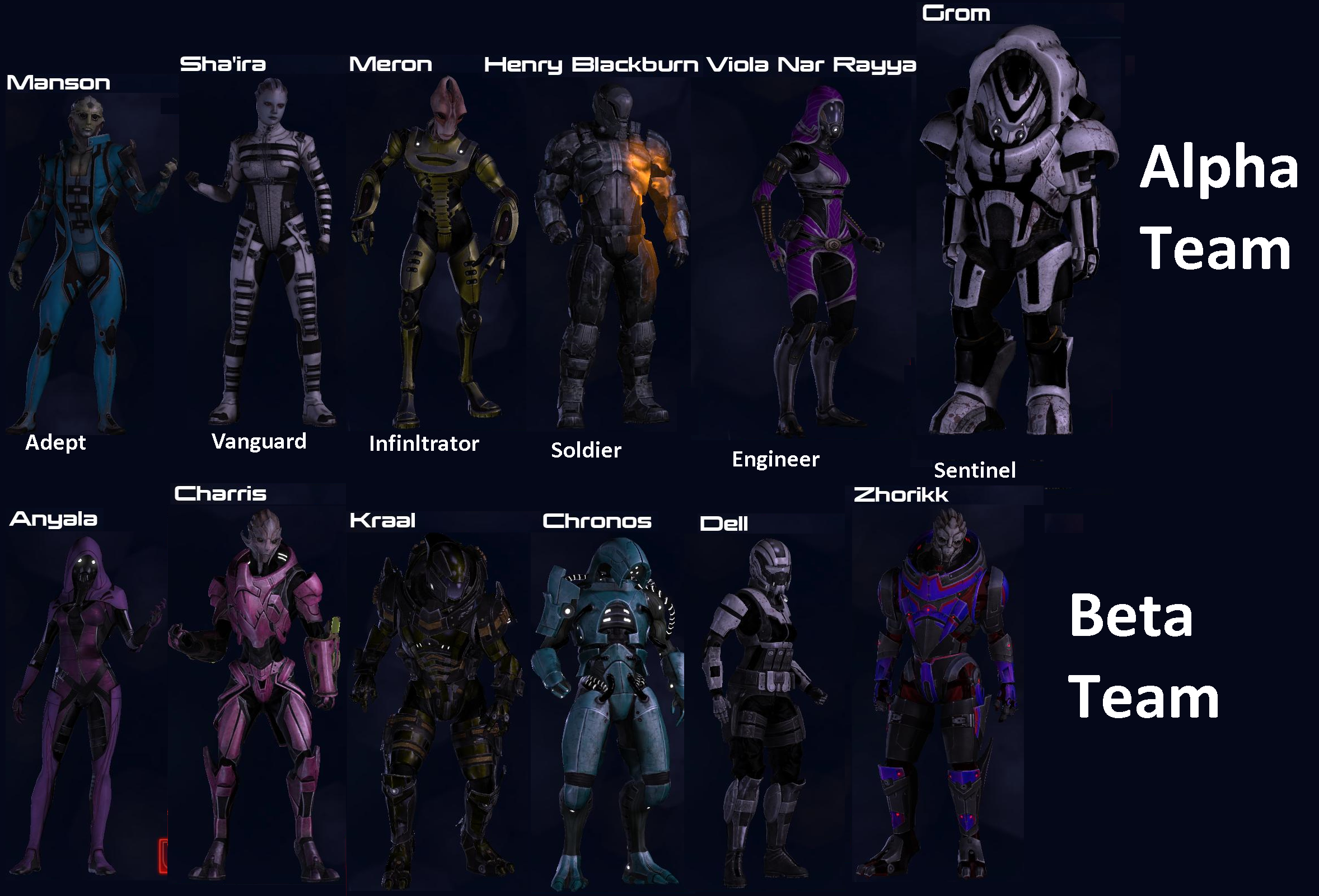 mass effect 3 multiplayer characters