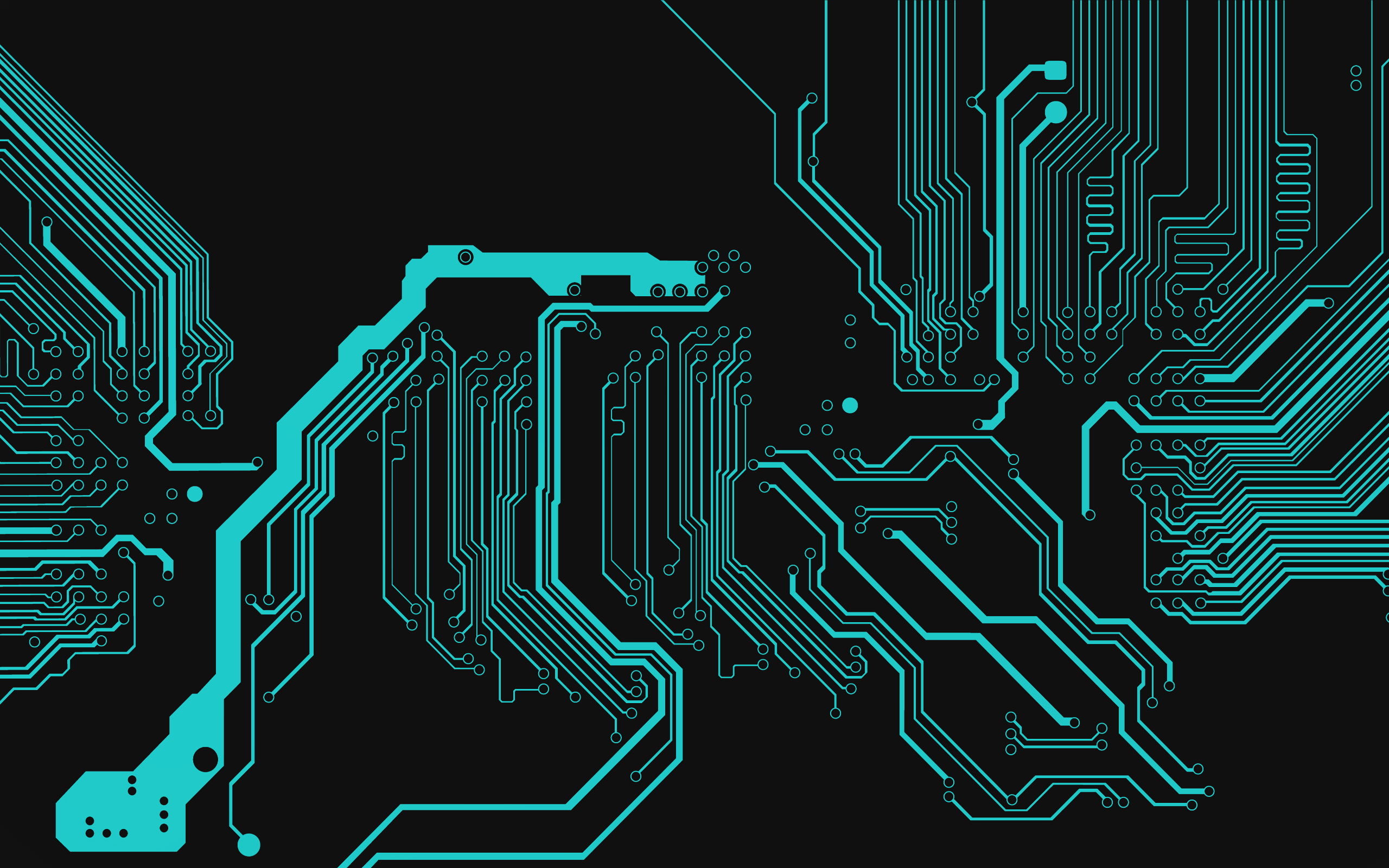 Circuit Wallpaper Background In Technology