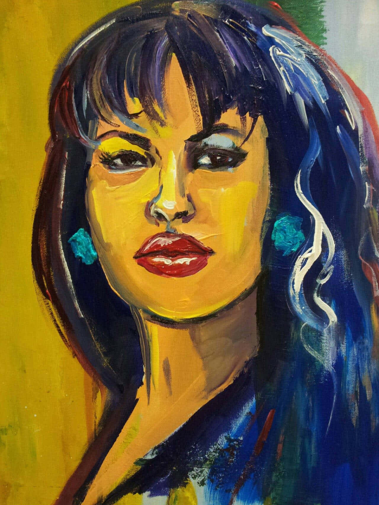 Rock The Stage With This Commemorative Selena Quintanilla Wallpaper
