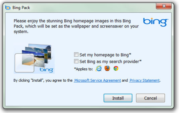Bing Wallpaper Pack