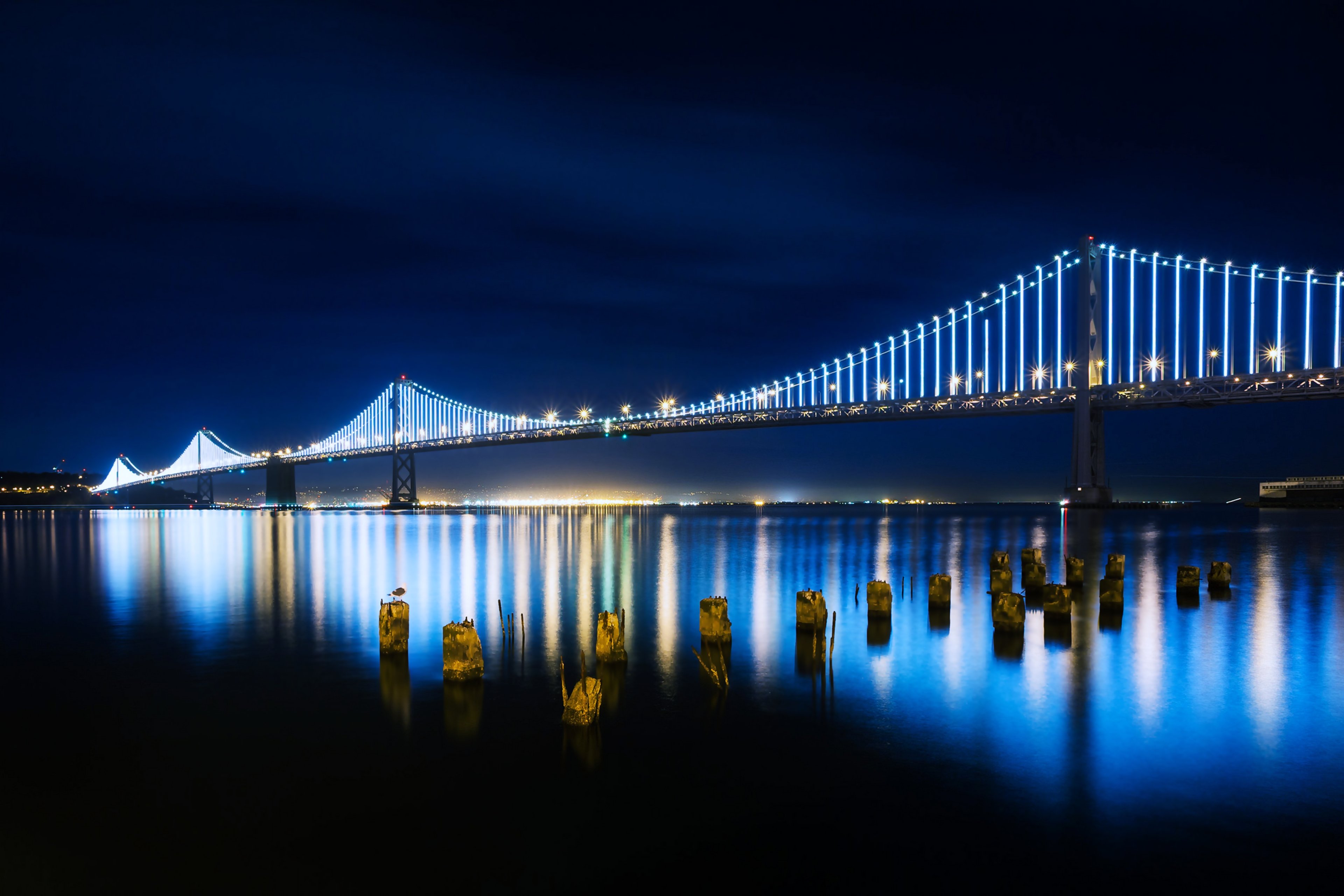 California san francisco City County Golden Gate Bridge