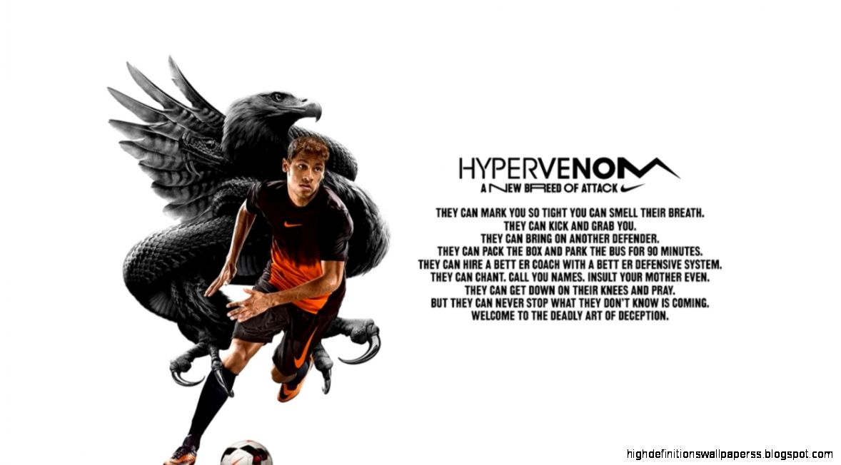 Logo Nike Hypervenom Neymar Wallpaper HD High