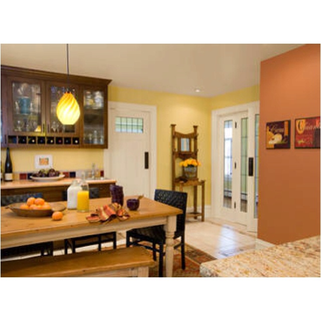 Benjamin Moore Kitchen Paint Color Ideas Westminster Gold And Sienna