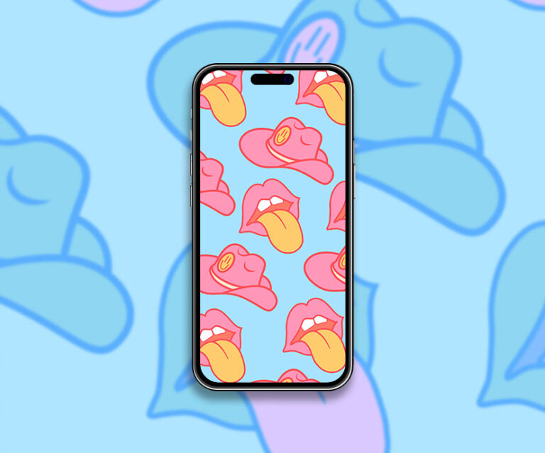 Preppy Smiley Face Aesthetic Wallpaper