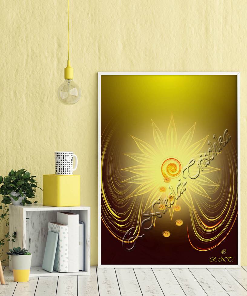 Energiebild Sonne By Rosemariseelenbilder