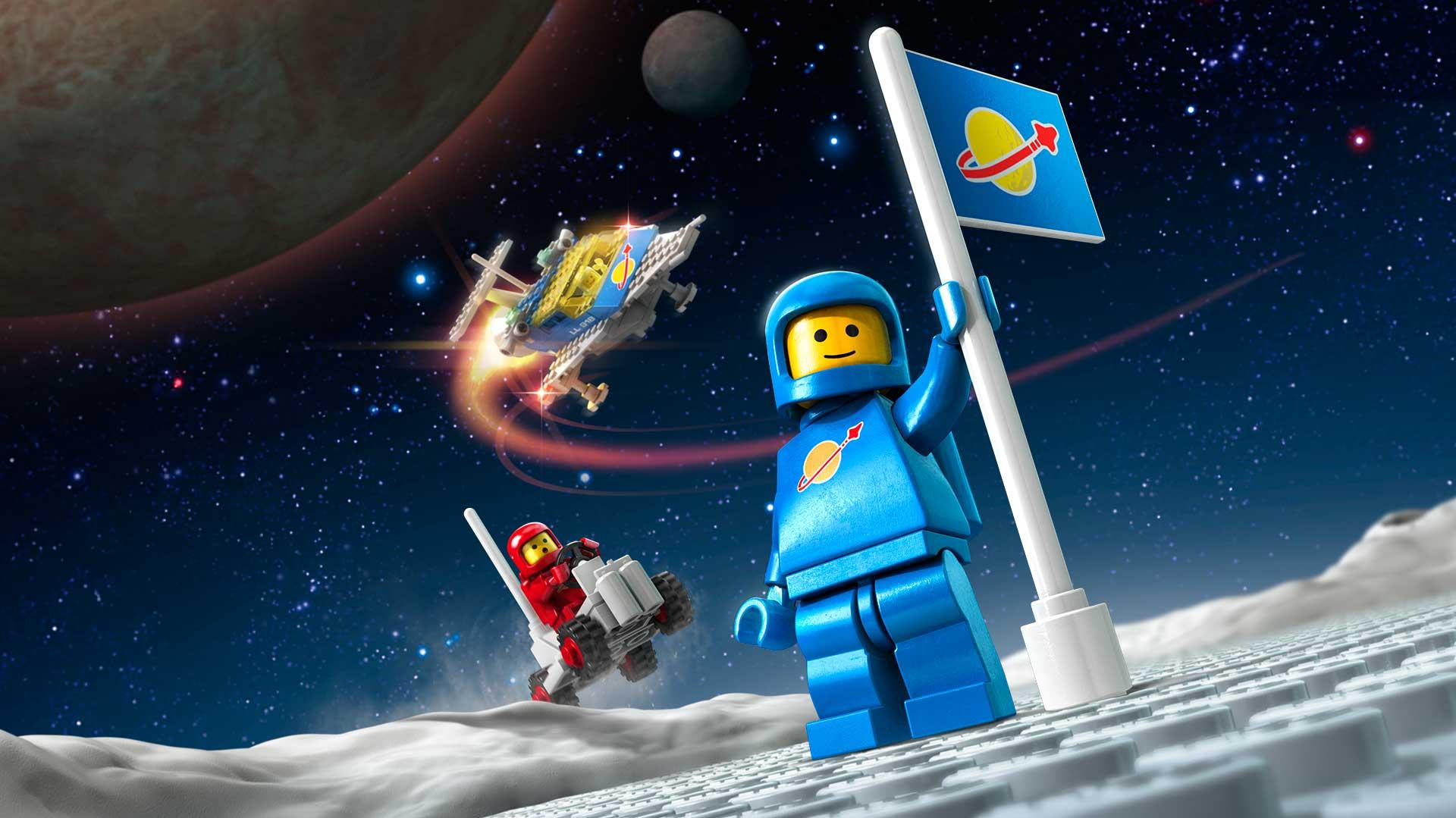 Lego Worlds Classic Space Pack And Monsters Bundle On Ps4