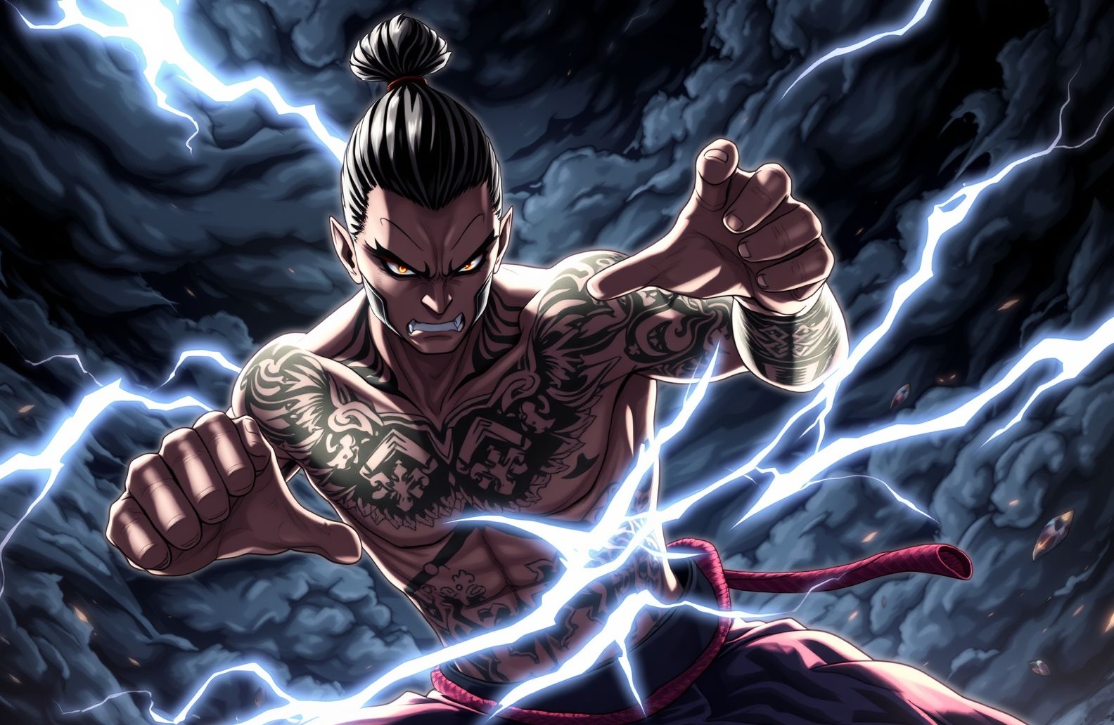 Sukuna HD Wallpaper