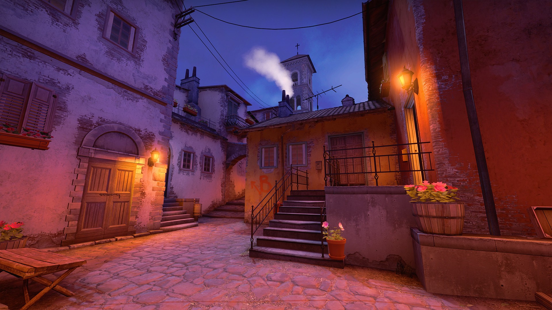 Inferno Night Counter Strike Global Offensive Maps