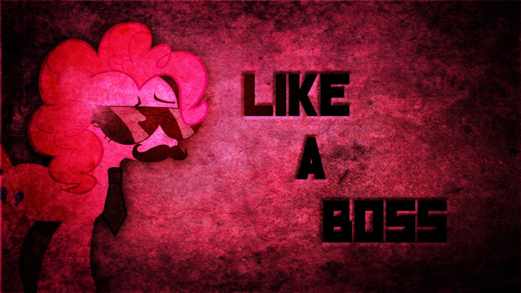 Like A Boss   Pinkie Pie Wallpaper 2 by Amoagtasaloquendo on