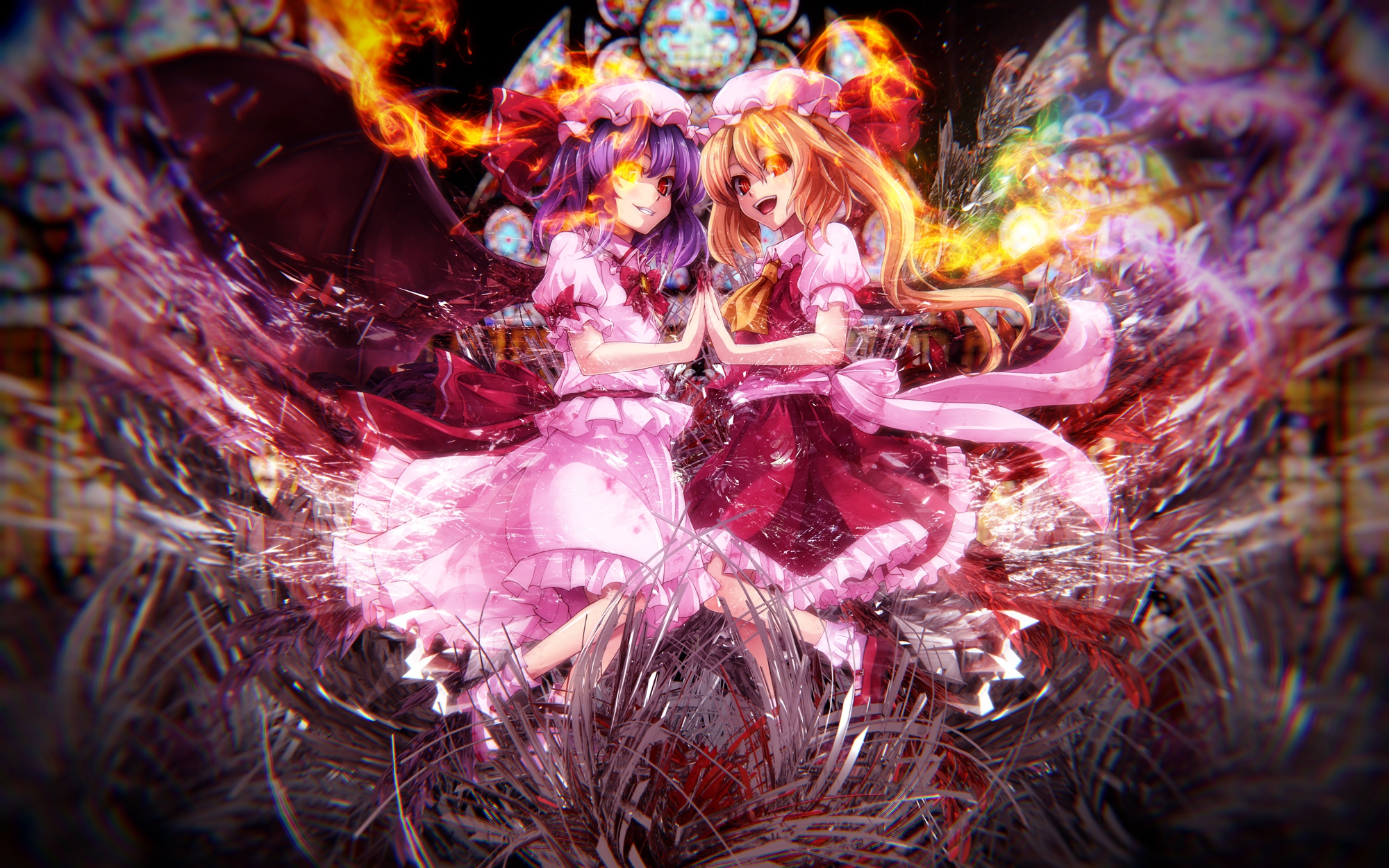 Flandre Remilia HD Wallpaper Background Image Id