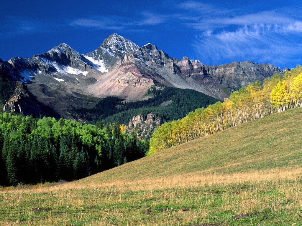 Colorado Mountains USA Wallpaper 1024 x 768 Wallpaper 1024x768