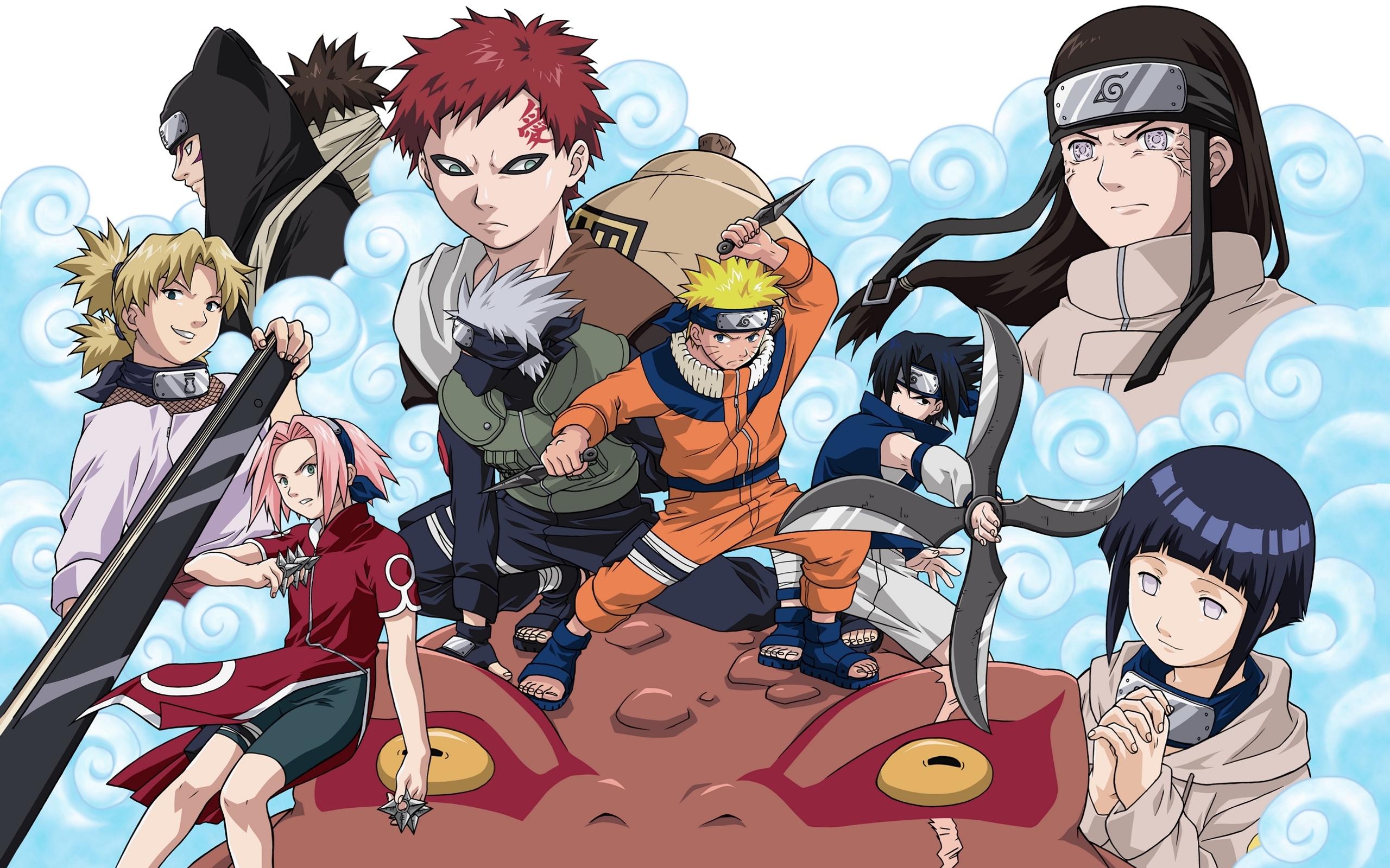 Download the Naruto anime wallpaper titled Naruto Group