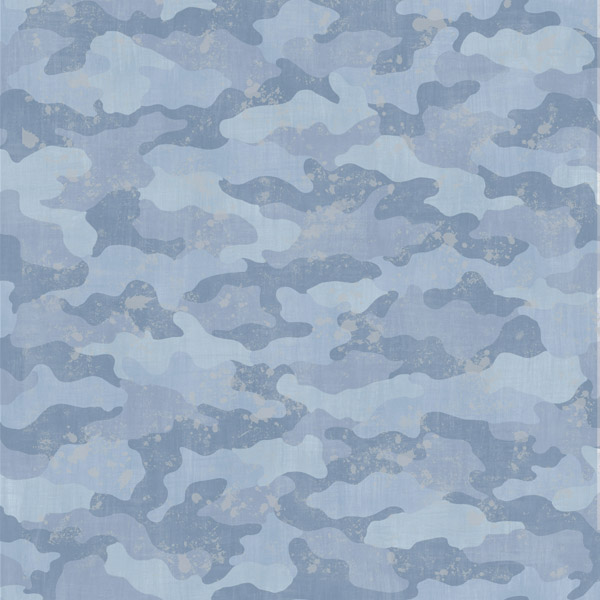 Byr95552 Blue Camouflage Sarge Boy S Rock Wallpaper By Chesapeake