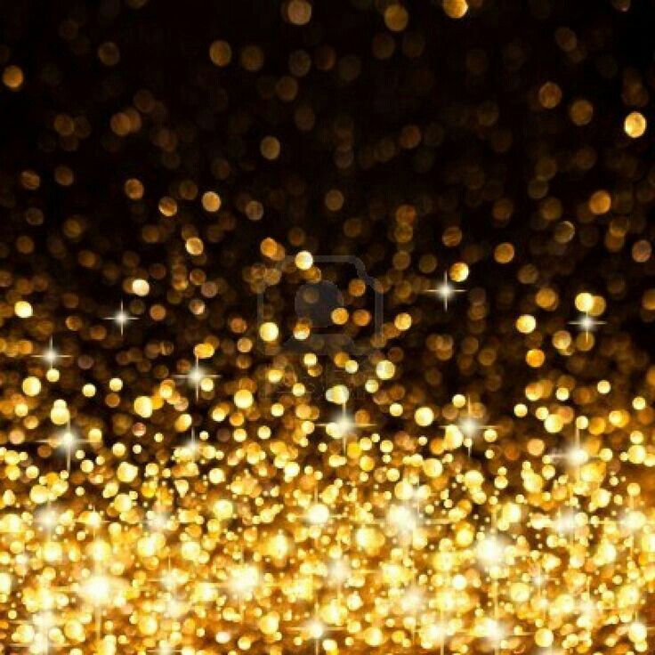 Light Gold Glitter Background