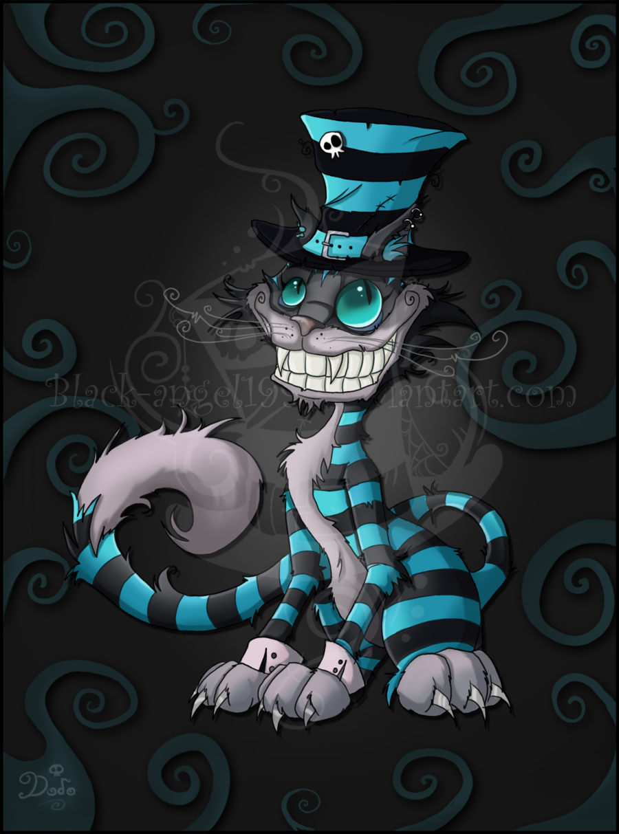 Cheshire Cat Tim Burton By Evil Hat