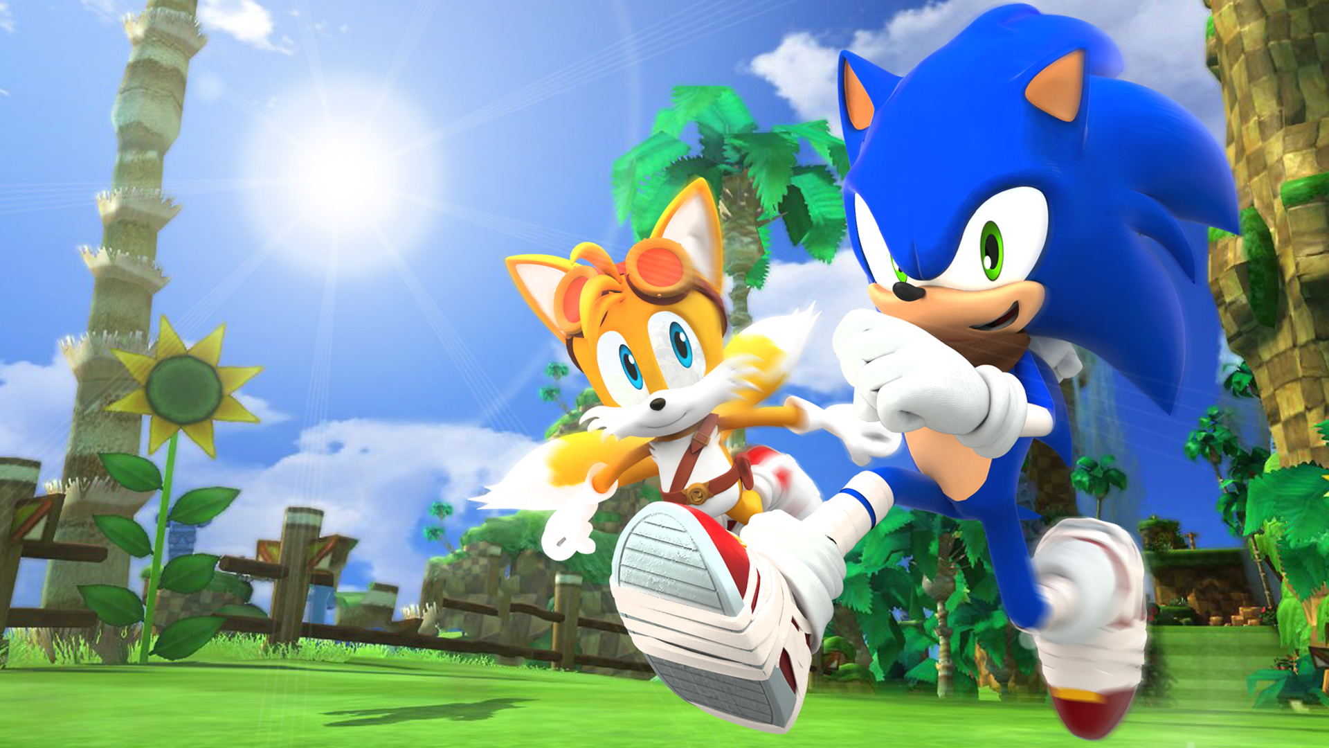 Sonic And Tails Wallpaper WallpaperSafari