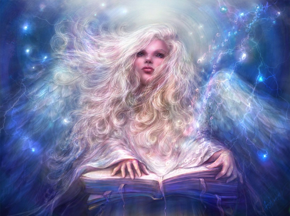 Fantasy Angel 2d Digital Concept Art Photoshop