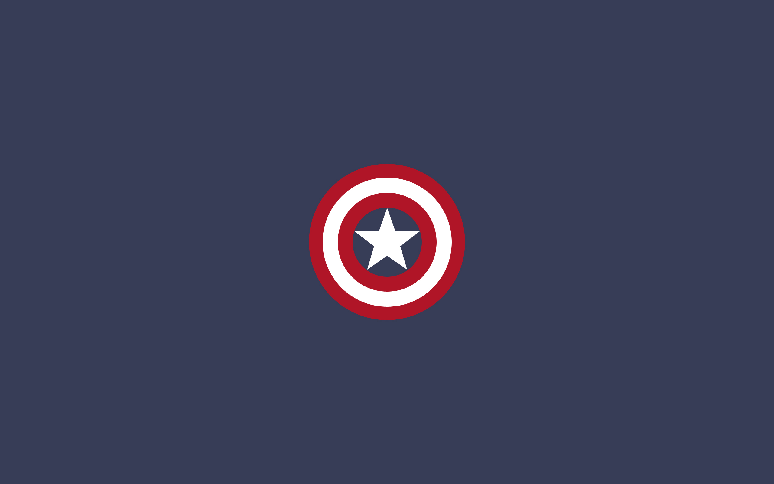 Minimalistic Captain America