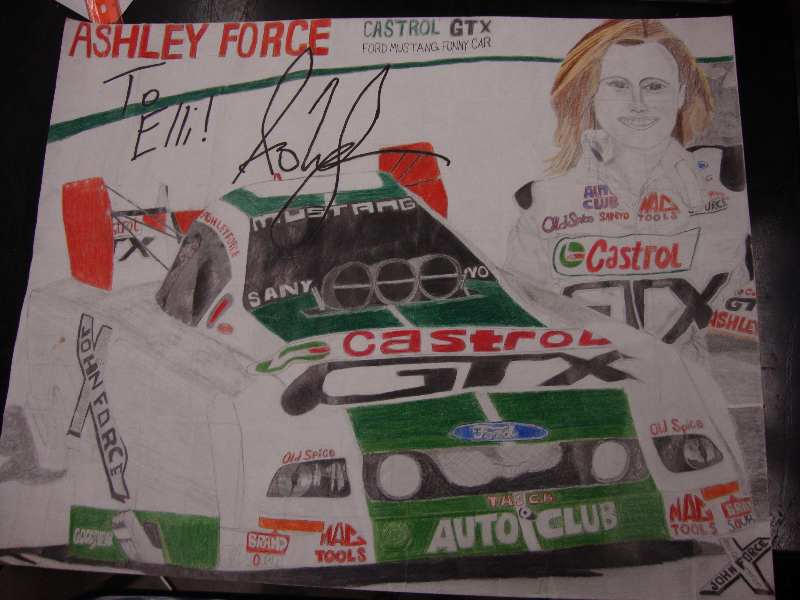 Driving Force Image My Drawing Of Ashley HD
