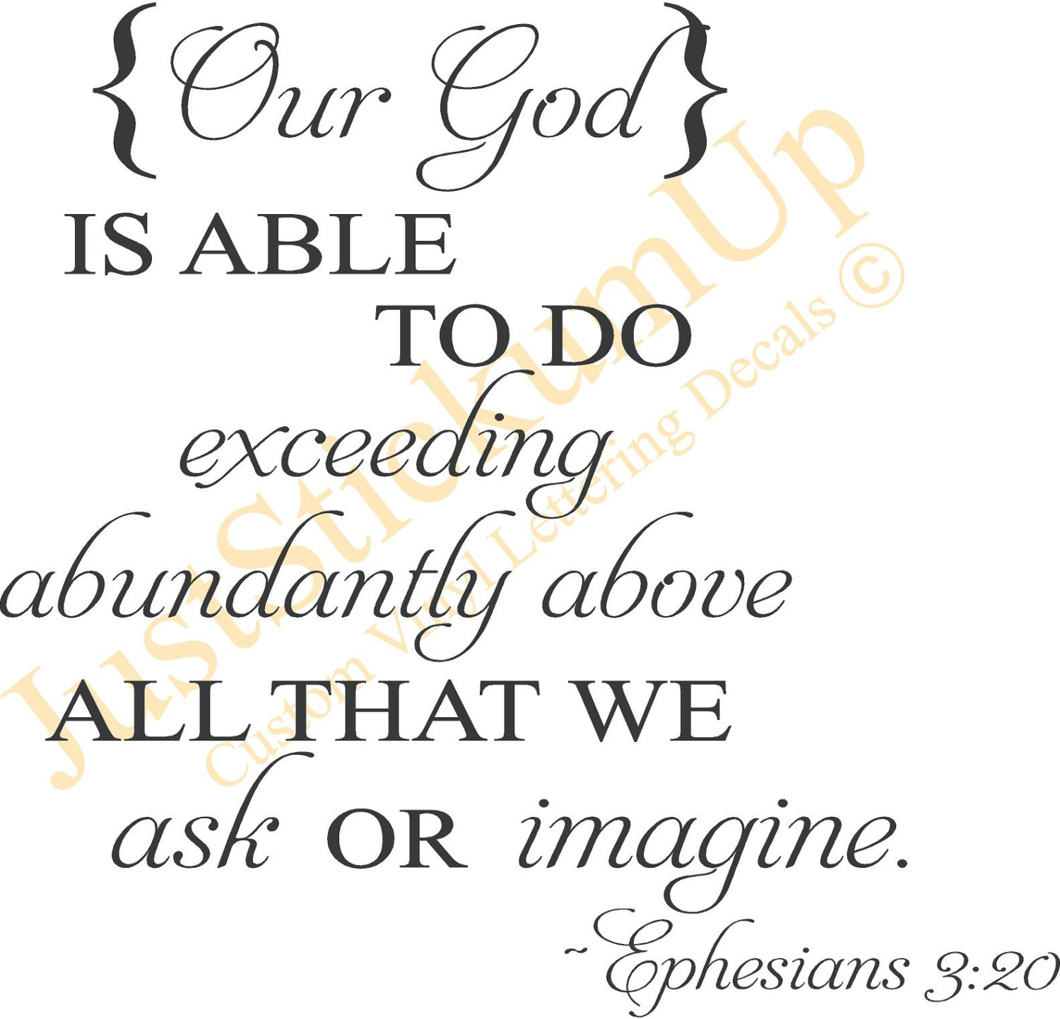 Ephesians Scripture Our