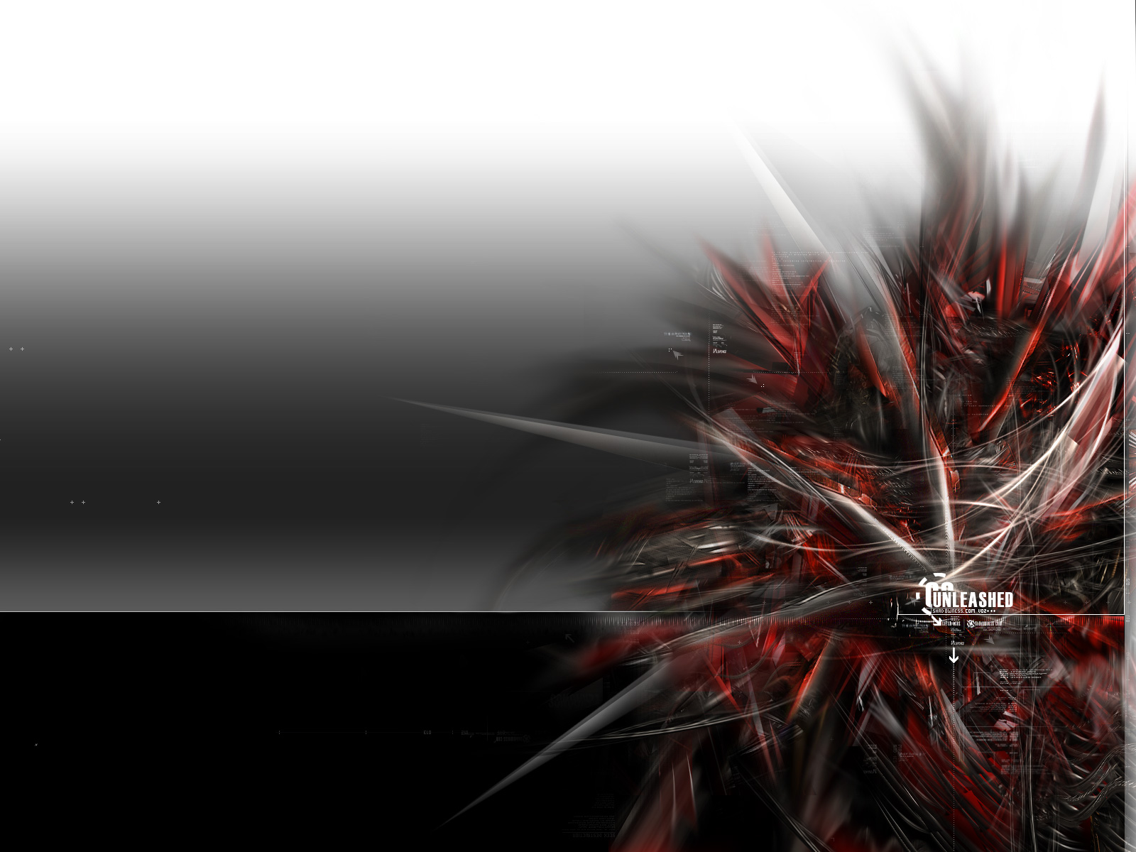 Abstract Art Black And White Red HD Wallpaper Background Image